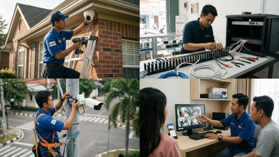 Jasa Pemasangan CCTV Bergaransi dan Harga Terjangkau di Tukangjogja.com