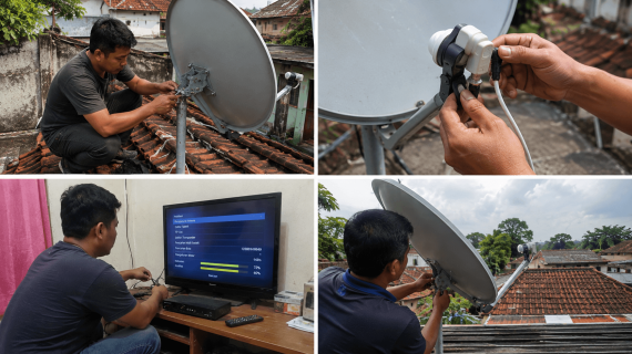 Tukang Parabola Yogyakarta: Jasa Pasang dan Perbaikan Parabola Terjangkau di TukangJogja.com