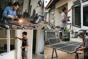 Jasa Pembuatan dan Pemasangan Teralis Jendela Minimalis dengan Harga Terjangkau – TukangJogja.com