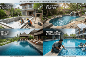 Jasa Pembuatan Kolam Renang Jogja untuk Rumah, Villa dan Hotel