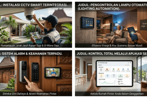 Jasa Instalasi Smart Home Jogja untuk Keamanan dan Otomatisasi Rumah