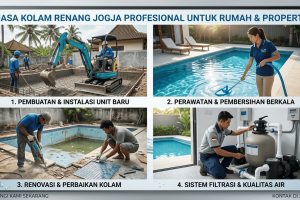 Jasa Kolam Renang Jogja Profesional untuk Rumah dan Properti