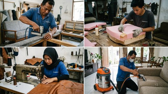 Tips Memilih Tukang Service Sofa Jogja untuk Hasil Rapi dan Tahan Lama